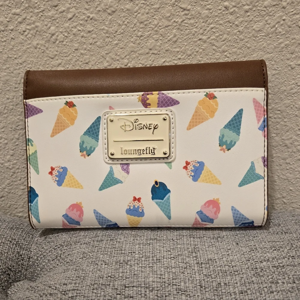 Loungefly Brown and Tan Ice Cream Wallet - Picture 6 of 14